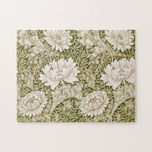 Chrysanthemum Gold, William Morris Jigsaw Puzzle