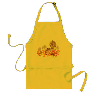 Chrysanthemum Graphic Standard Apron