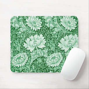 Chrysanthemum Green, William Morris Mouse Pad