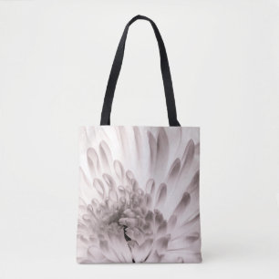 Chrysanthemum in full bloom. Close up macro of flo Tote Bag