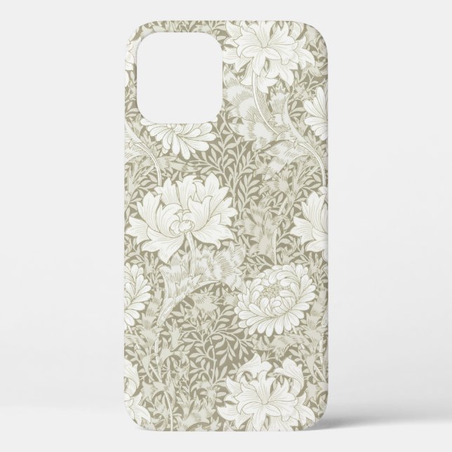 Chrysanthemum Ivory, William Morris Case-Mate iPhone Case (Back)