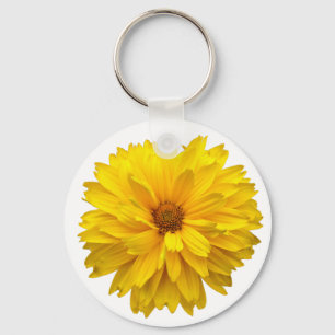 Chrysanthemum Keychain