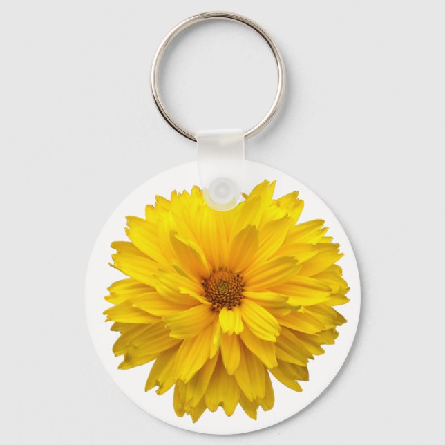Chrysanthemum Keychain (Front)