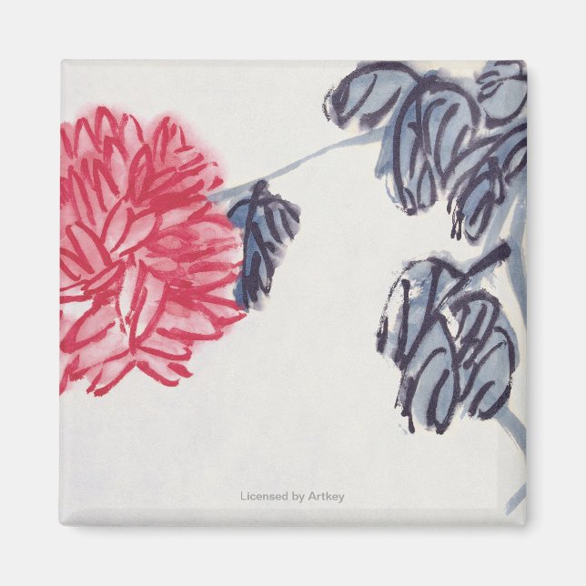 Chrysanthemum Magnet (Front)