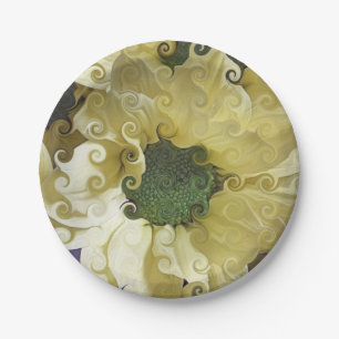 CHRYSANTHEMUM PAPER PLATE