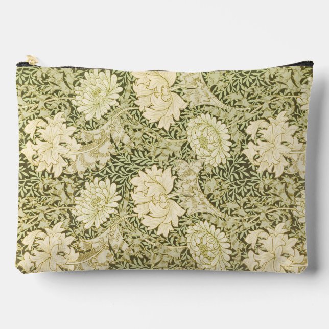 Chrysanthemum pattern - William Morris Accessory Pouch (Front)