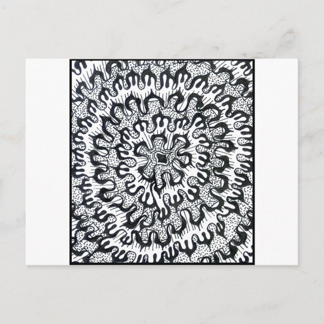 Chrysanthemum Postcard (Front)