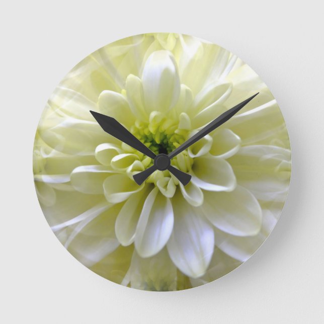 CHRYSANTHEMUM ROUND CLOCK (Front)