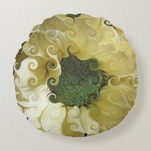 CHRYSANTHEMUM   ROUND PILLOW