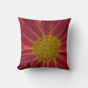 Chrysanthemum Throw Pillow