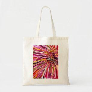 Chrysanthemum watercolor art flower tote bag
