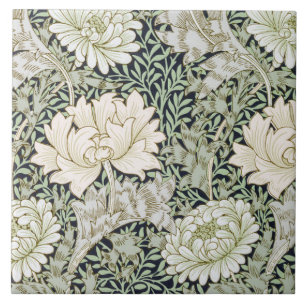 Chrysanthemum, William Morris Tile
