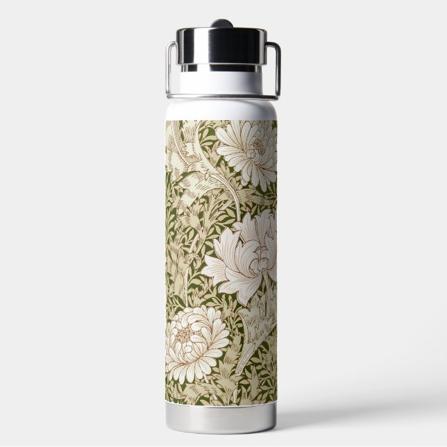 Chrysanthemum, William Morris Water Bottle (Back)