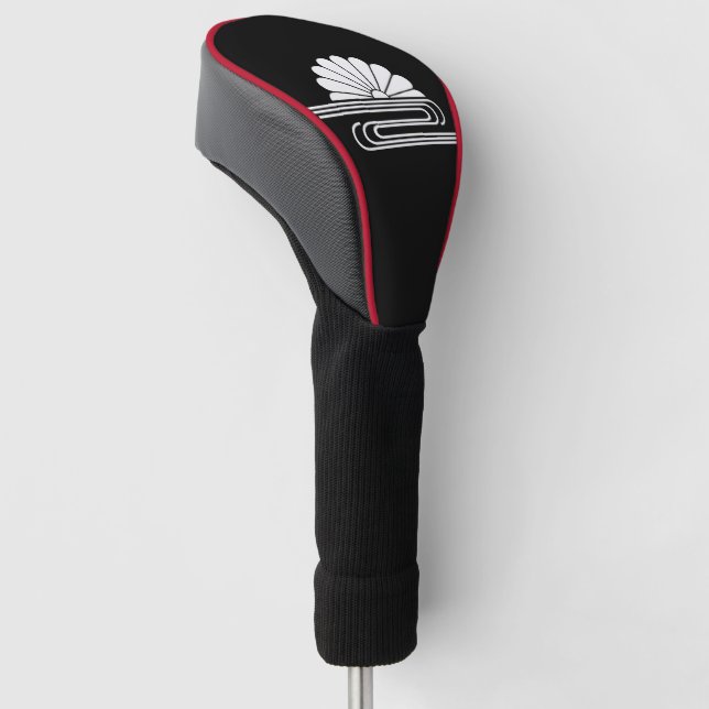 Chrysanthemum with water Golf Head Covers (Angled)