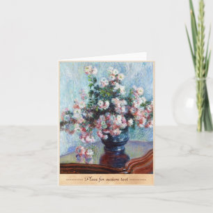 Chrysanthemums, 1882 Claude Monet Card