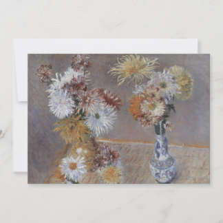 Chrysanthemums by Gustave Caillebotte
