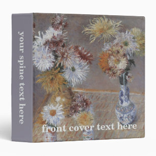 Chrysanthemums by Gustave Caillebotte Binder