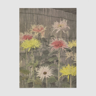 Chrysanthemums by Ogawa Kazumasa Tissue Paper
