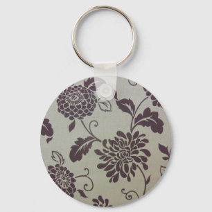 Chrysanthemums Keychain