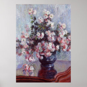 Chrysanthemums Poster