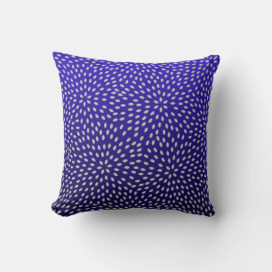 chrysanthenum - light throw pillow