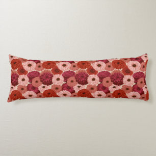 Chrysanths Botanical Interior Decor Garden Inspire Body Pillow