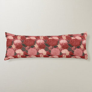 Chrysanths Botanical Rustic Decor Western Memory F Body Pillow