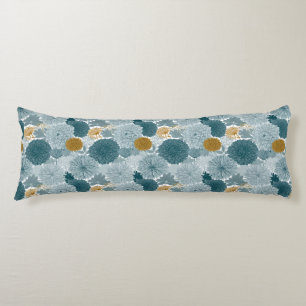 Chrysanths Flower Home Decor Botanical Sofa Body Pillow