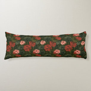 Chrysanths Garden Interior Decor Floral Sofa Body Pillow