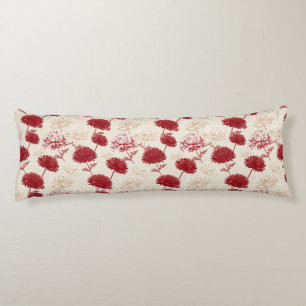 Chrysanths Nature French Country Botanical Pregnan Body Pillow
