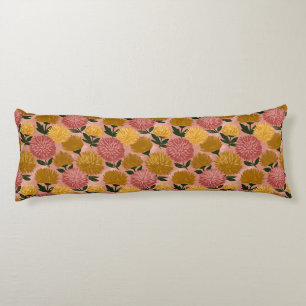 Chrysanths Print Diy Décor Elegant Sofa Body Pillow