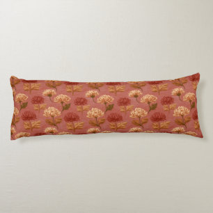 Chrysanths Print Home Makeover Artistic Maternity Body Pillow