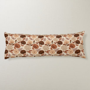 Chrysanths Texture Farmhouse Decor Classic Memory Body Pillow