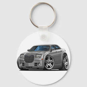 Chrysler 300 Grey Car Keychain