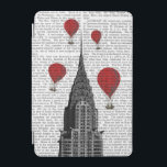 Chrysler Building and Red Hot Air Balloons iPad Mini Cover<br><div class="desc">Transportation & Travel</div>