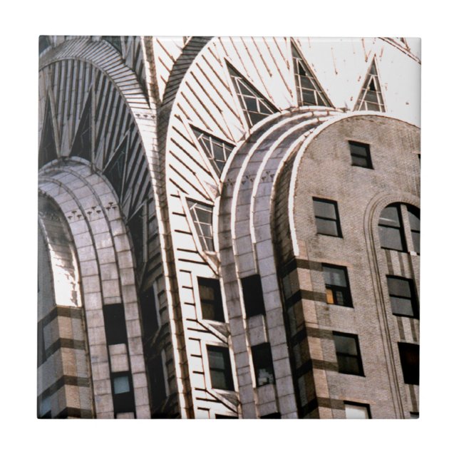 Chrysler Building: Close Up View Tile (Front)