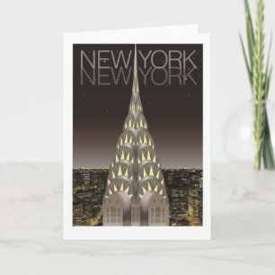 Chrysler Building Greeting Card
