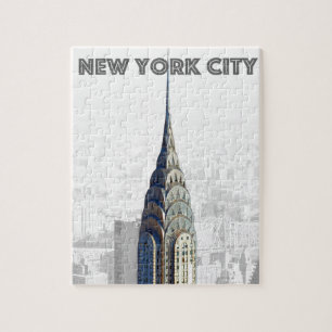 Chrysler Building New York City Jigsaw Puzzle