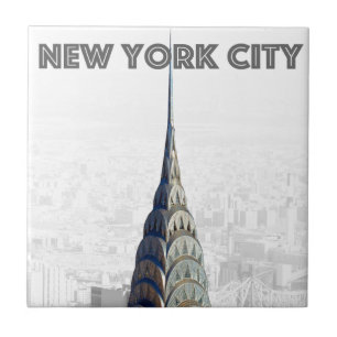 Chrysler Building New York City Tile