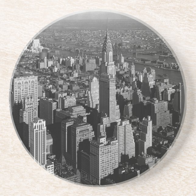 Chrysler Building New York Manhattan Coaster (Front)