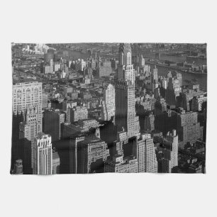 Chrysler Building New York Manhattan Kitchen Towel