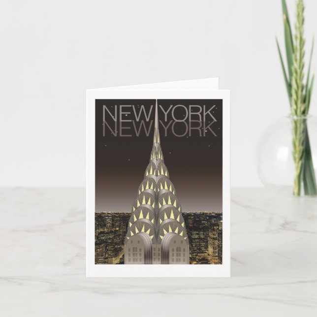 Chrysler Building Note Card (Front)