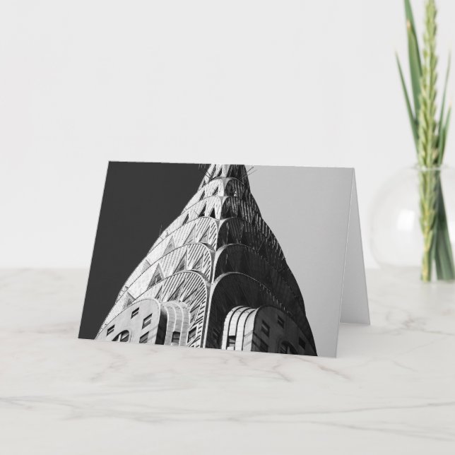 Chrysler Building Spire Card (Front)