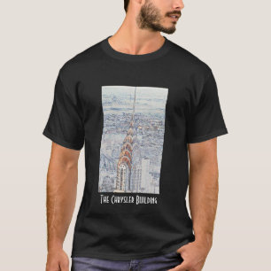 Chrysler construisant le T-shirt noir