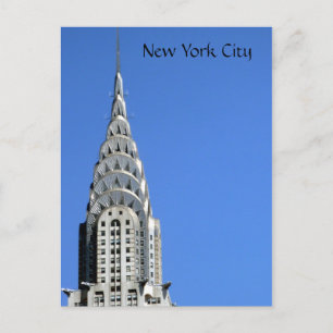 chrysler nyc postcard