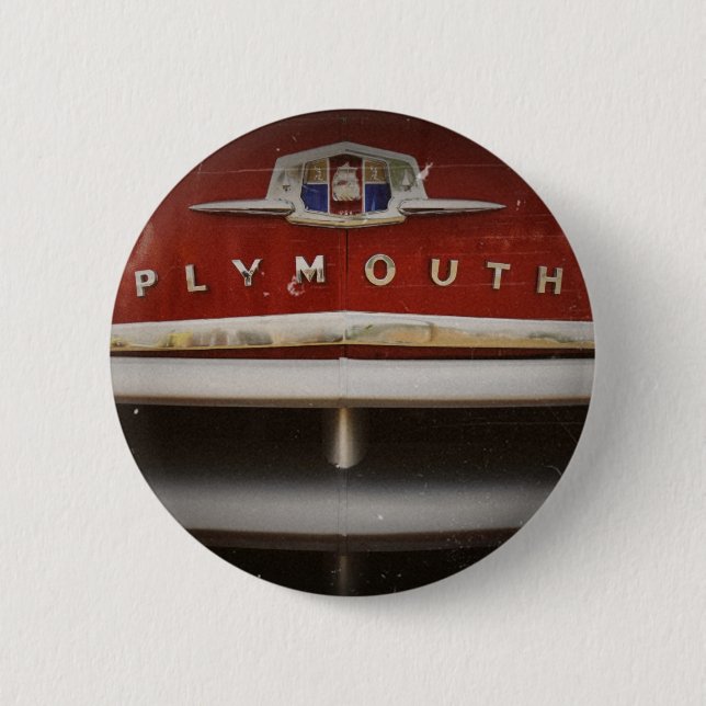 Chrysler Plymouth 2 Inch Round Button (Front)