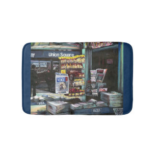 Chrysocolia Morning, Union Square, NYC Bath Mat