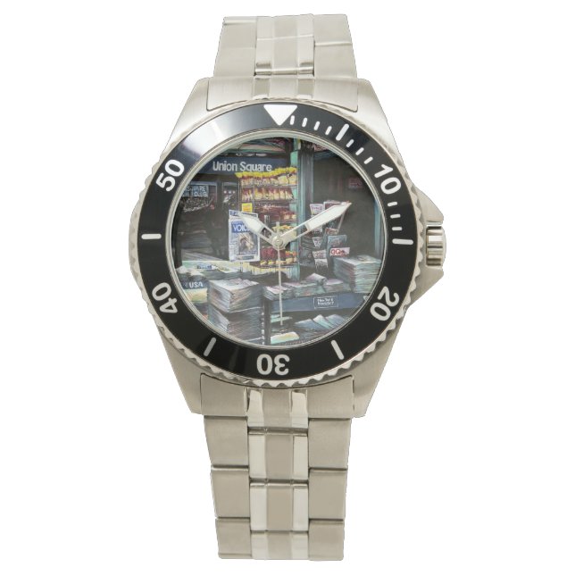 Chrysocolia Morning, Union Square, NYC Watch (Front)