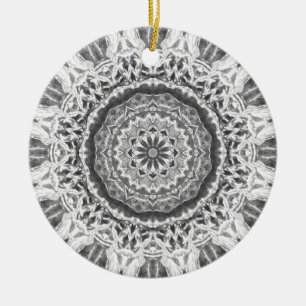 Chrystal Kaleidoscope 02 Ceramic Ornament