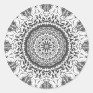 Chrystal Kaleidoscope 02 Classic Round Sticker